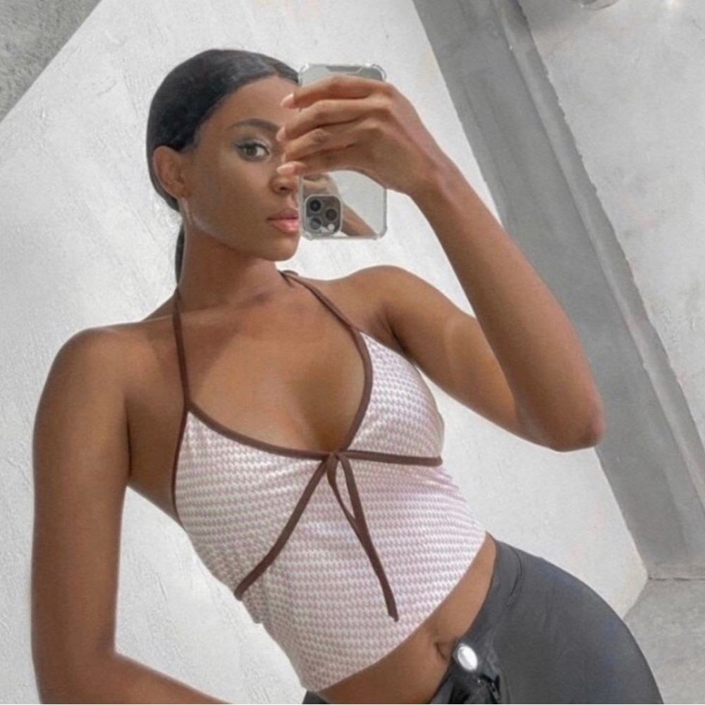 Shein Halter Crop Tank